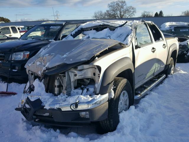 1GCDT136758201840 - 2005 CHEVROLET COLORADO GRAY photo 2