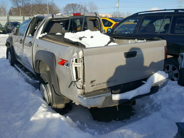 1GCDT136758201840 - 2005 CHEVROLET COLORADO GRAY photo 3