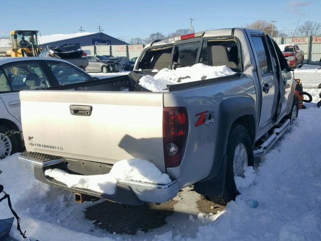 1GCDT136758201840 - 2005 CHEVROLET COLORADO GRAY photo 4