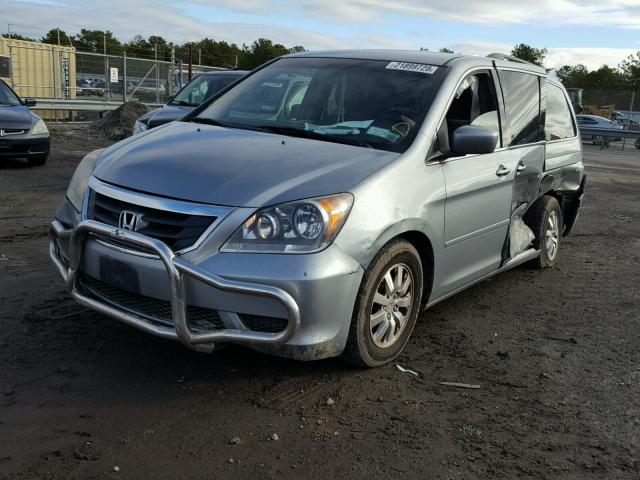 5FNRL38459B036241 - 2009 HONDA ODYSSEY EX GRAY photo 2