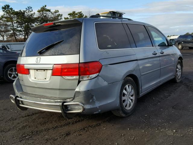 5FNRL38459B036241 - 2009 HONDA ODYSSEY EX GRAY photo 4