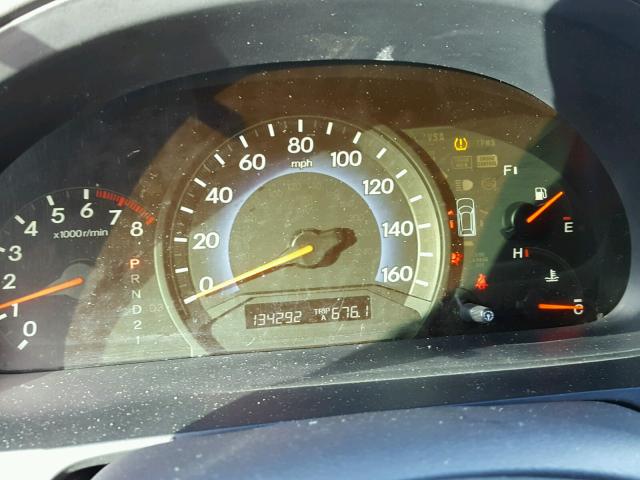 5FNRL38459B036241 - 2009 HONDA ODYSSEY EX GRAY photo 8