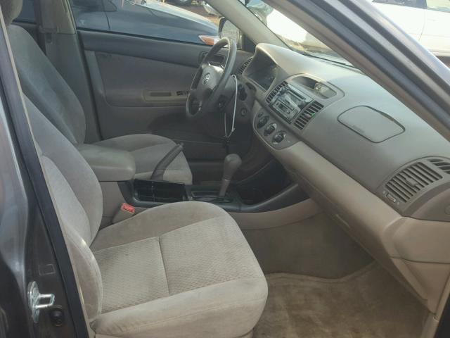 4T1BF32K74U572023 - 2004 TOYOTA CAMRY LE გრაფიტი ფოტო 5