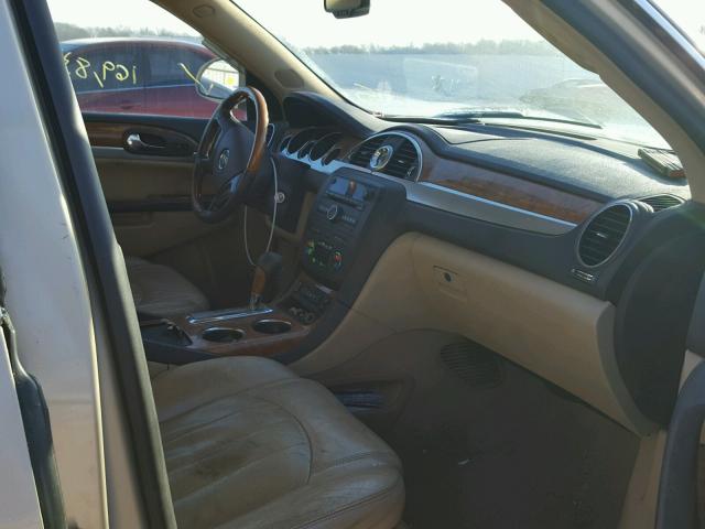 5GAEV23748J109712 - 2008 BUICK ENCLAVE CX GOLD photo 5