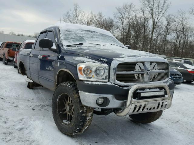 1D7HU18237S112363 - 2007 DODGE RAM 1500 S BLUE photo 1