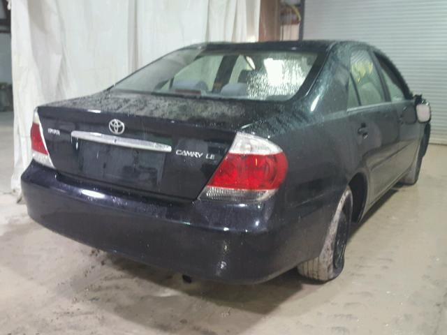 4T1BE30K66U718596 - 2006 TOYOTA CAMRY LE BLACK photo 4