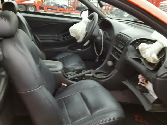 1FAFP45X3YF132705 - 2000 FORD MUSTANG GT RED photo 5