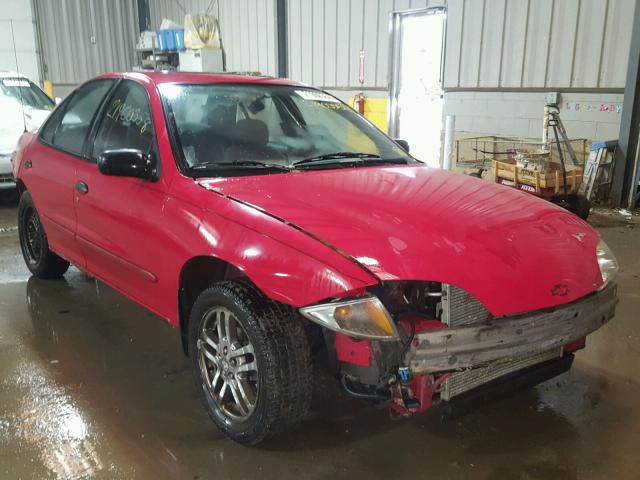 1G1JC524717263354 - 2001 CHEVROLET CAVALIER B RED photo 1