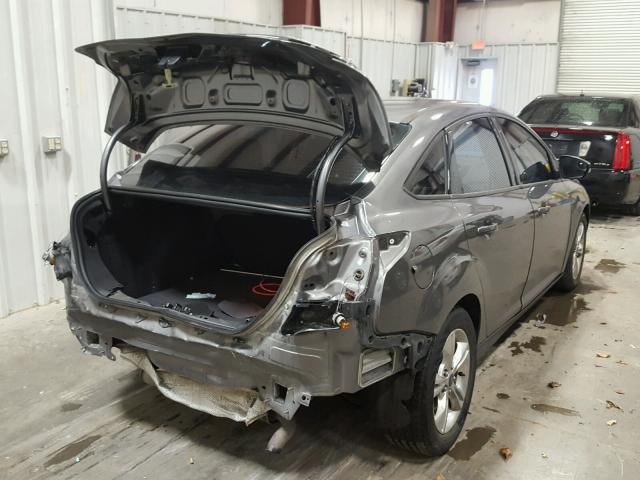 1FADP3F29EL373458 - 2014 FORD FOCUS SE GRAY photo 4