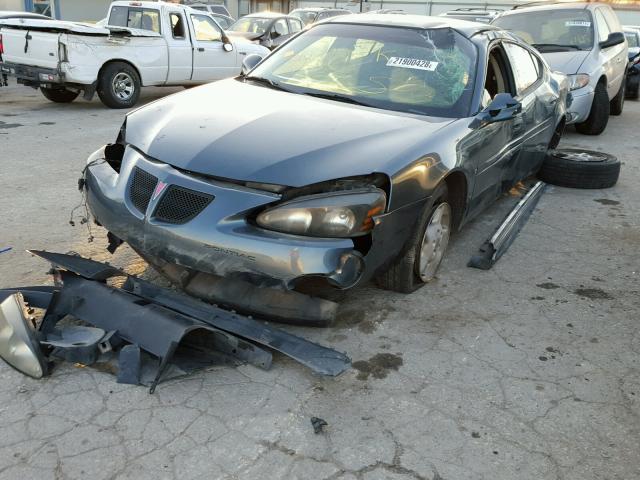 2G2WP552661107584 - 2006 PONTIAC GRAND PRIX GRAY photo 2