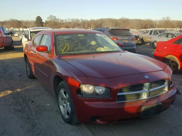 2B3CA4CD1AH185691 - 2010 DODGE CHARGER RED photo 1