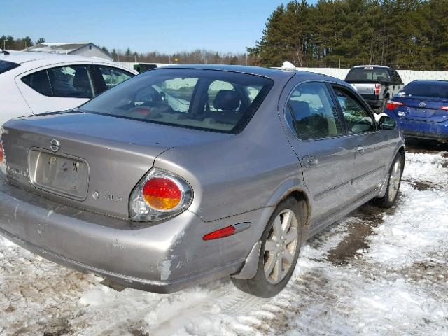 JN1DA31A23T408089 - 2003 NISSAN MAXIMA GLE GRAY photo 4