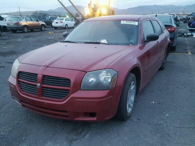 2D4FV47TX6H241882 - 2006 DODGE MAGNUM SE MAROON photo 2