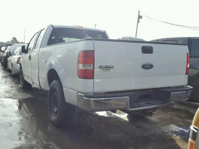 1FTRX14W45FA81600 - 2005 FORD F150 WHITE photo 3