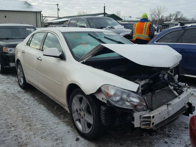 1G1ZC5E04CF236438 - 2012 CHEVROLET MALIBU 1LT 白色 照片 1