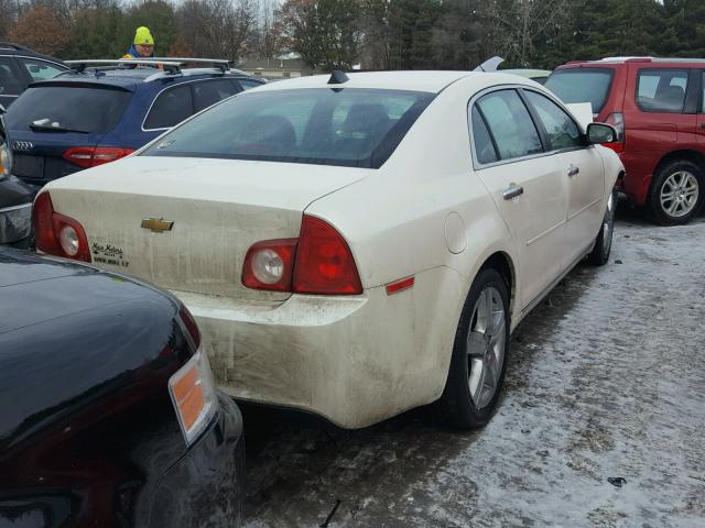 1G1ZC5E04CF236438 - 2012 CHEVROLET MALIBU 1LT 白色 照片 4
