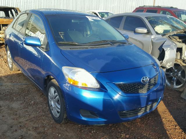 JTDBT903891318745 - 2009 TOYOTA YARIS BLUE photo 1