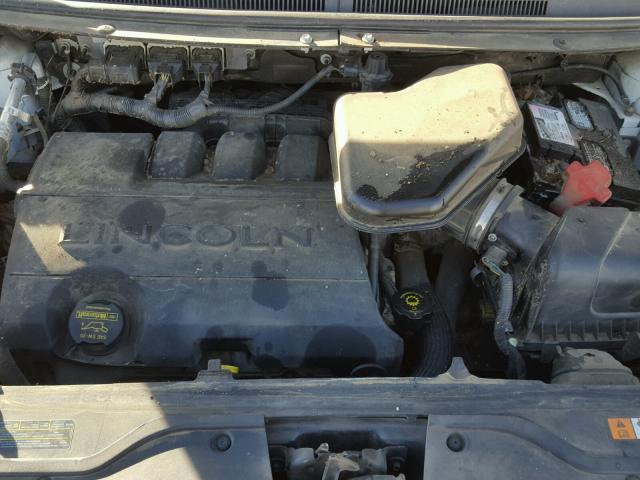 2LMDU68C18BJ39197 - 2008 LINCOLN MKX CREAM photo 7