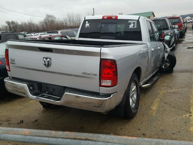 1C6RR7GT2FS518539 - 2015 RAM 1500 SLT SILVER photo 4