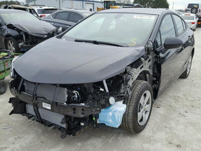 1G1BC5SM4J7126845 - 2018 CHEVROLET CRUZE LS BLACK photo 2