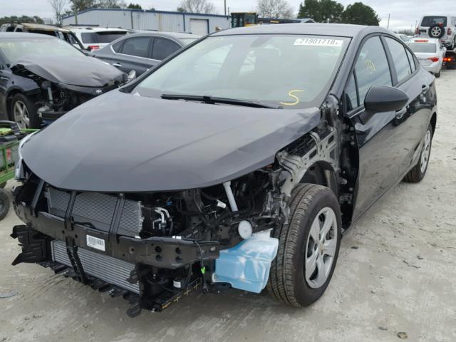 1G1BC5SM4J7126845 - 2018 CHEVROLET CRUZE LS BLACK photo 9