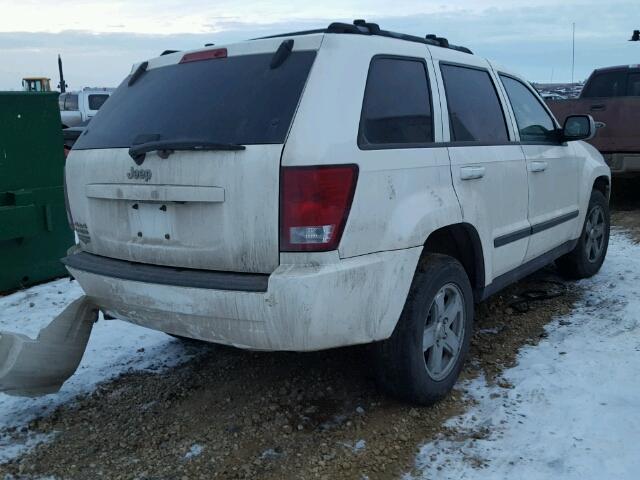 1J8GR48K87C544331 - 2007 JEEP GRAND CHER WHITE photo 4