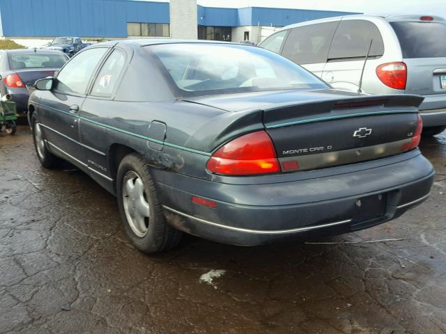 2G1WW12M6T9295655 - 1996 CHEVROLET MONTE CARL მწვანე ფოტო 3