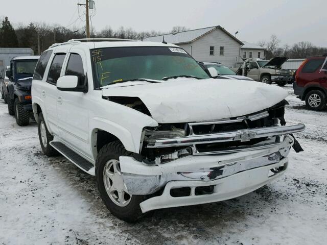 1GNEK13Z83J318356 - 2003 CHEVROLET TAHOE K150 WHITE photo 1