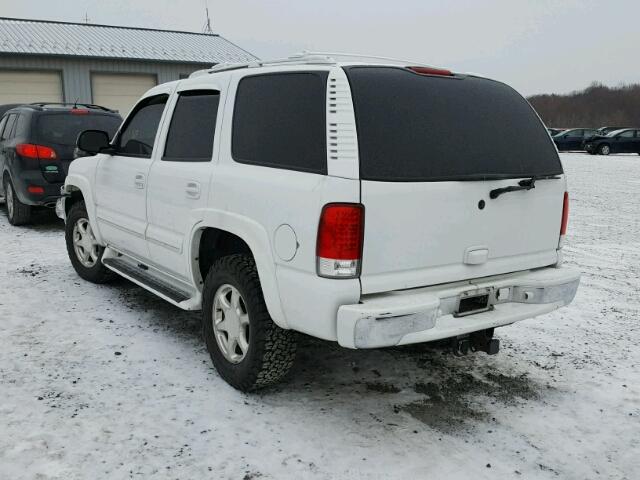 1GNEK13Z83J318356 - 2003 CHEVROLET TAHOE K150 WHITE photo 3