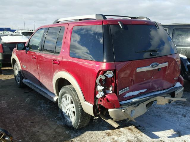 1FMEU74EX6UA94944 - 2006 FORD EXPLORER E RED photo 3