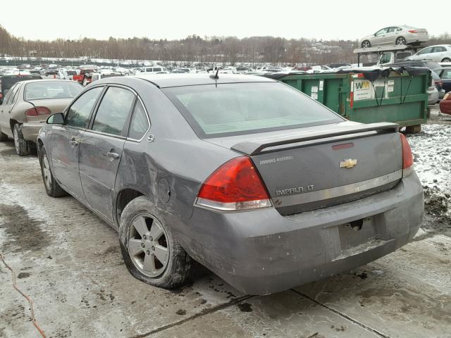 2G1WT58N979225010 - 2007 CHEVROLET IMPALA LT GRAY photo 3