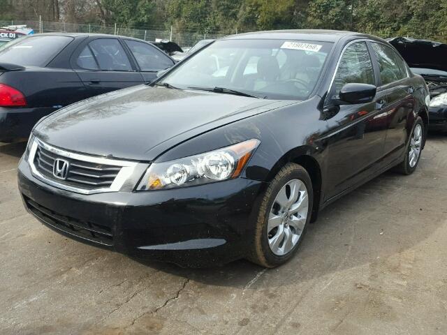 1HGCP2F8XAA102369 - 2010 HONDA ACCORD EXL BLACK photo 2