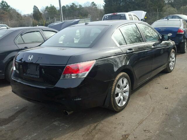 1HGCP2F8XAA102369 - 2010 HONDA ACCORD EXL BLACK photo 4