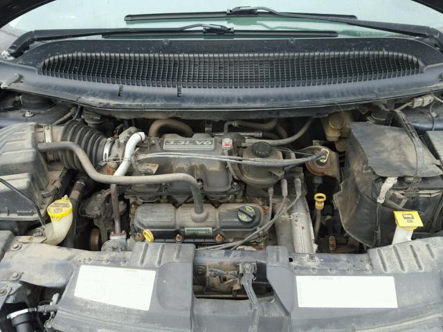 1D4GP24R47B137930 - 2007 DODGE GRAND CARA BLUE photo 7