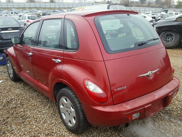 3A8FY48969T509306 - 2009 CHRYSLER PT CRUISER RED photo 3