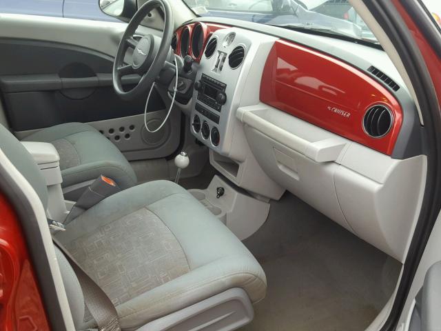 3A8FY48969T509306 - 2009 CHRYSLER PT CRUISER RED photo 5