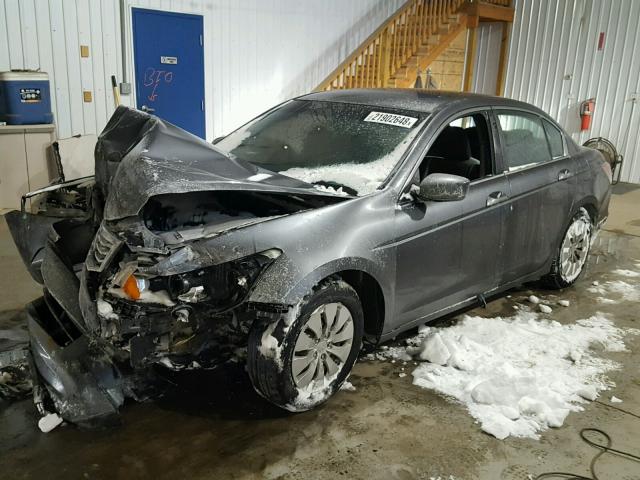 1HGCP26368A047479 - 2008 HONDA ACCORD LX GRAY photo 2