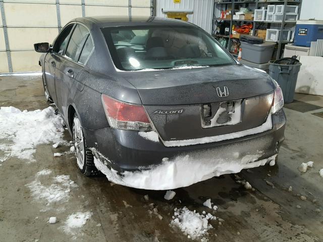 1HGCP26368A047479 - 2008 HONDA ACCORD LX GRAY photo 3