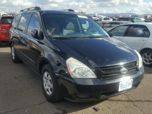 KNDMB233986250598 - 2008 KIA SEDONA EX BLACK photo 1