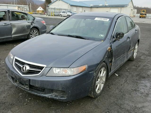 JH4CL96834C041926 - 2004 ACURA TSX CHARCOAL photo 2