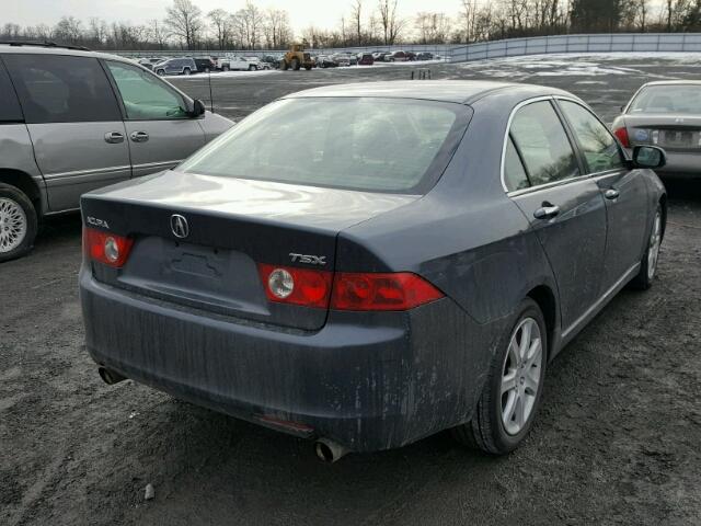 JH4CL96834C041926 - 2004 ACURA TSX CHARCOAL photo 4