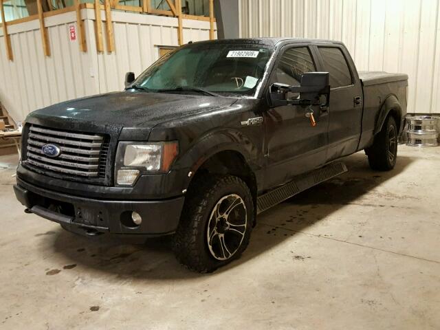 1FTFW1ET9CFA31749 - 2012 FORD F150 SUPER BLACK photo 2