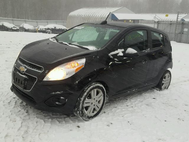 KL8CB6S94FC788982 - 2015 CHEVROLET SPARK LS BLACK photo 2