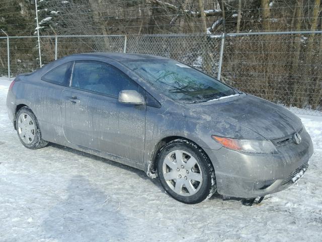 2HGFG126X7H571161 - 2007 HONDA CIVIC LX BROWN photo 1