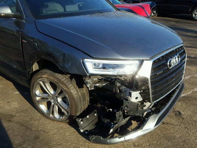 WA1GFCFS8GR022805 - 2016 AUDI Q3 PRESTIG GRAY photo 9