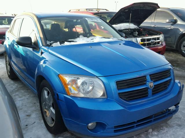 1B3HB48A09D180332 - 2009 DODGE CALIBER SX BLUE photo 1