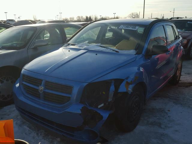 1B3HB48A09D180332 - 2009 DODGE CALIBER SX BLUE photo 2