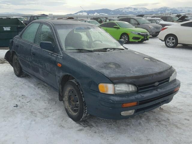 JF1GC4552TH513876 - 1996 SUBARU IMPREZA LX GREEN photo 1