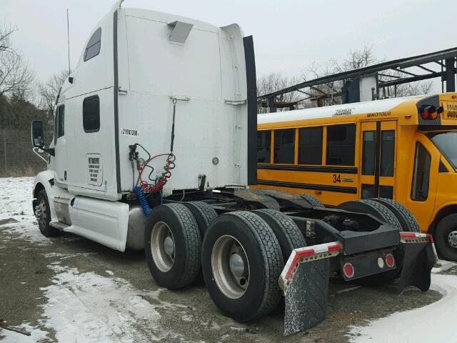 1XP4A49X6DD184993 - 2013 PETERBILT 587 WHITE photo 3