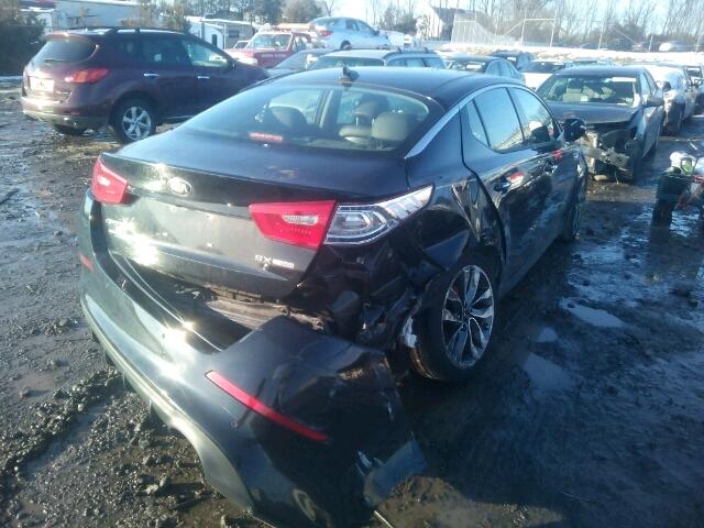 5XXGR4A6XFG482594 - 2015 KIA OPTIMA SX BLACK photo 4